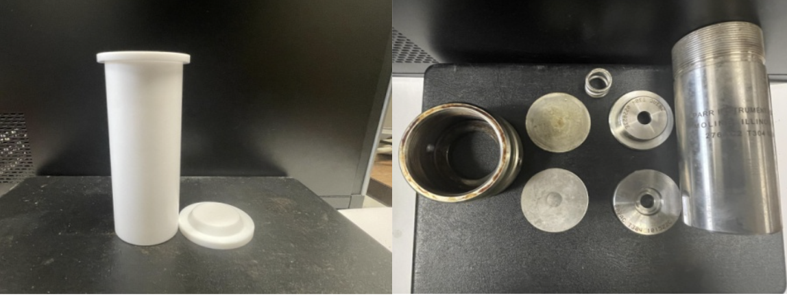 Autoclave/vessel setup